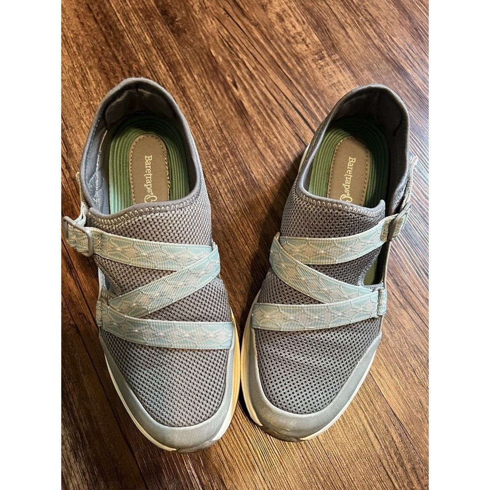 Bare Traps Brianna Women's Casual Slip‎ On Fashion Sneakers Size 8 M Gray